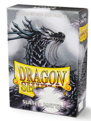 Dragon Shield Sleeves: Japanese Matte Slate (Box Of 60)